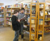 Schüler der HHR bei der Rallye durch die Bücherwelt