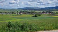Blick vom Fürstenberg auf das fürstliche Seelendorf Neudingen