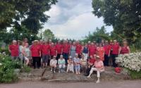 Männergesangverein Harmonie Pfohren beim Rosenfest in der Partnerstadt Saverne