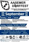 Aasemer Dorffest am 5. und 6. September 2026