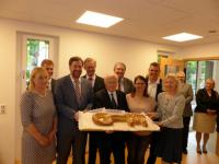 Volker Homann tut Gutes in Freiburg: KiTa am Bahnwärterhäuschen in der Wiehre eröffnet.