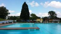 Abgas-Terrasse oder Garten-Terrasse? In der NachtWaid sitzt man im Grünen direkt am Wasser.