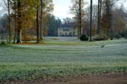 Gartenkunst im Fulwellpark: Das Wiesental zum Schloss ist dem Parkschöpfer perfekt gelungen