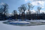 Die Insel im Schnee