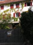 Gemütliche Fassade in der Kirchstrasse