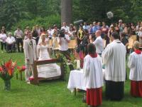 Fernseh-Hochzeit im Queen-Auguste-Viktoria-Park