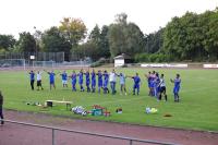 Die Gewinner bedanken sich bei den Zuschauern im Mühlbachstadion