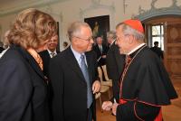 Europäische Kulturpreisverleihung in St. Peter mit Walter Kardinal Kasper, Erzbischof Robert Zollitsch und Klaus Maria Brandauer