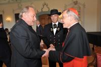 Europäische Kulturpreisverleihung in St. Peter mit Walter Kardinal Kasper, Erzbischof Robert Zollitsch und Klaus Maria Brandauer