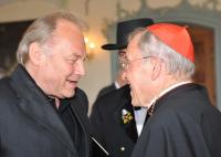 Europäische Kulturpreisverleihung in St. Peter mit Walter Kardinal Kasper, Erzbischof Robert Zollitsch und Klaus Maria Brandauer