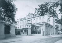 Alte Zufahrt zum Europäischen Hof in Heidelberg