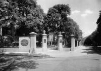 Die alte Parkzufahrt zum Europäischen Hof in Heidelberg